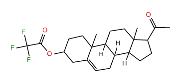 5-Pregnen-3beta-ol-20-one trifluoroacetate